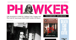 Desktop Screenshot of phawker.com