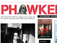 Tablet Screenshot of phawker.com